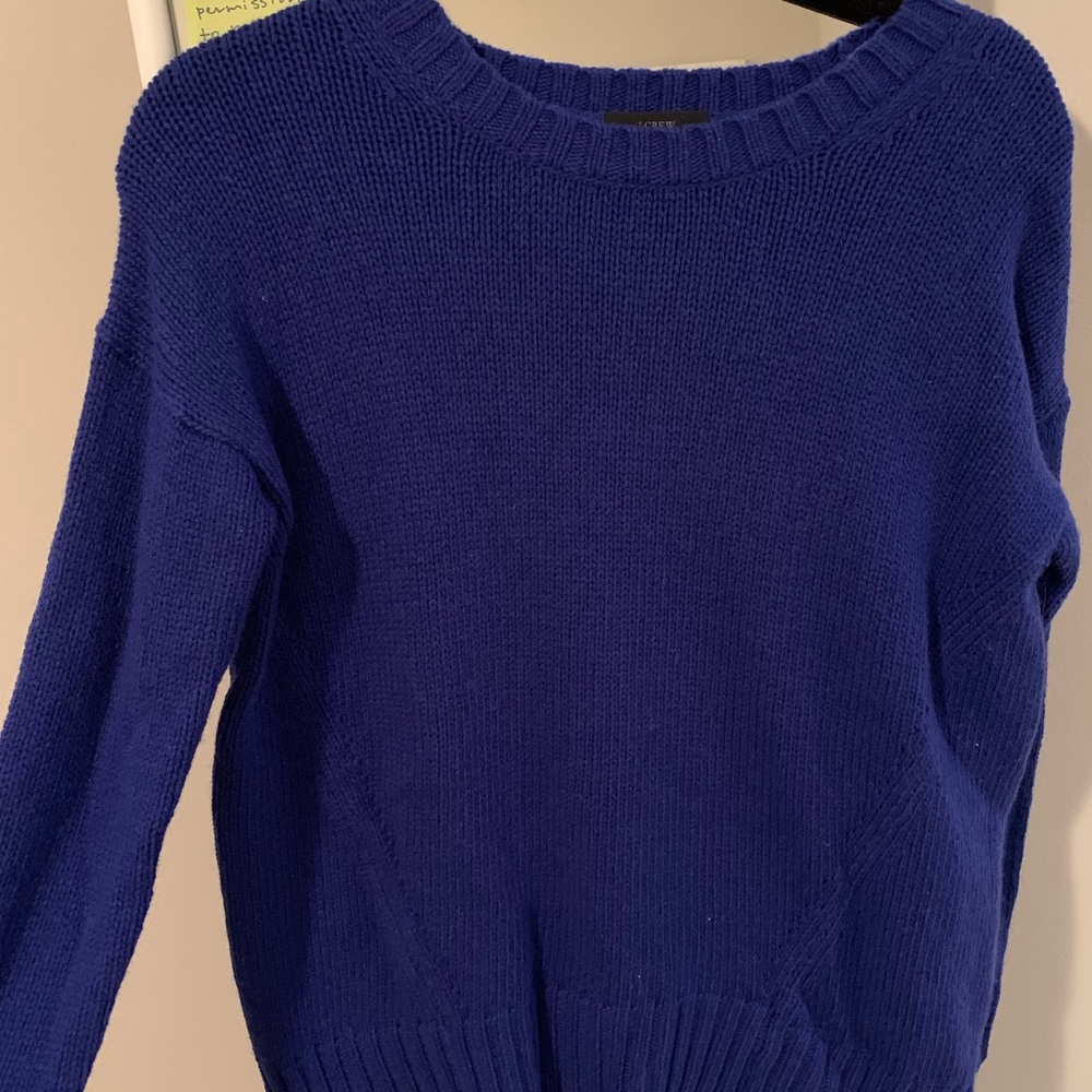 J Crew oversized sweater